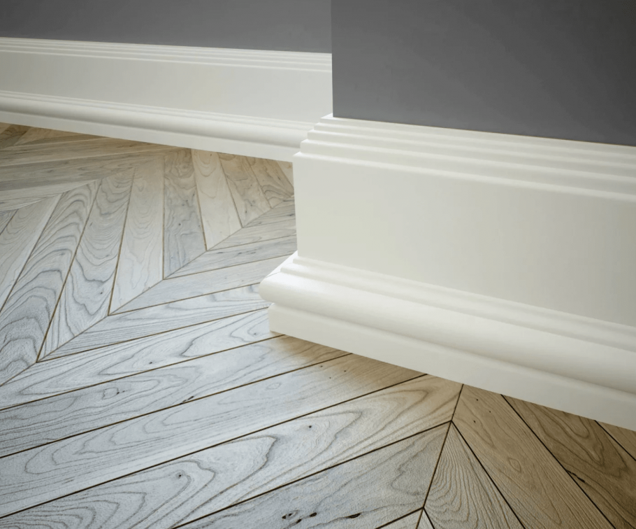 Плинтус МДФ угол наружный 45