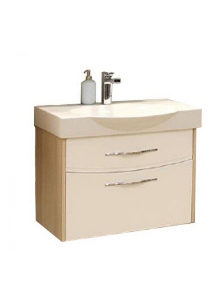 Тумба-умывальник Инфинити 65 н ясень Коимбра/раковина Инфинити