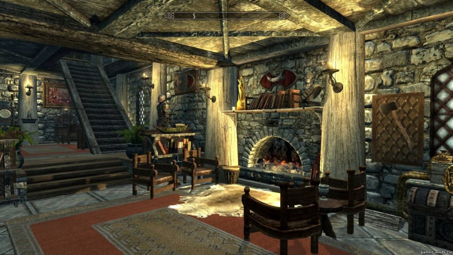 Скайрим интерьер
