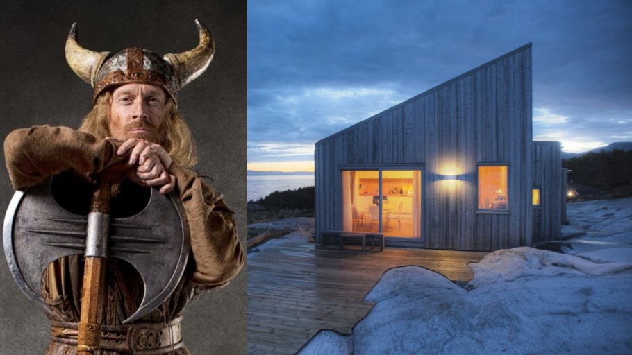 Современный дом викингов