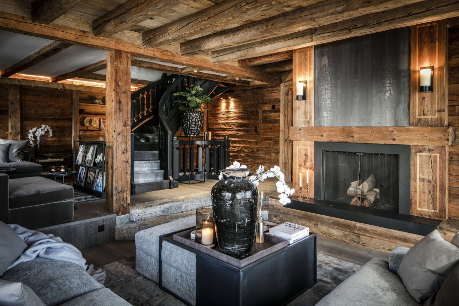 Скандинавия интерьер в стиле Шале