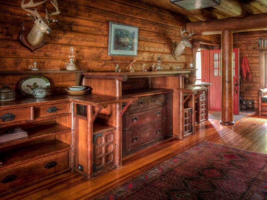 Интерьер в стиле викингов