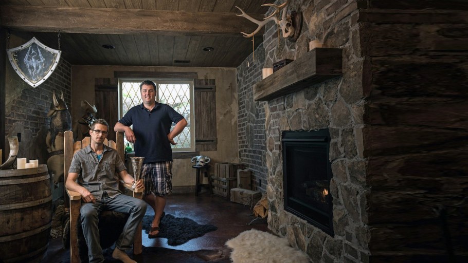 Интерьер в стиле скайрим