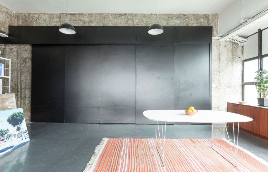 Полированные бетонные стены