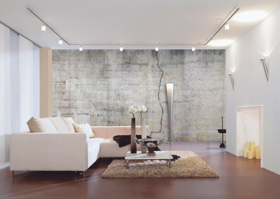 Имитация бетонной стены