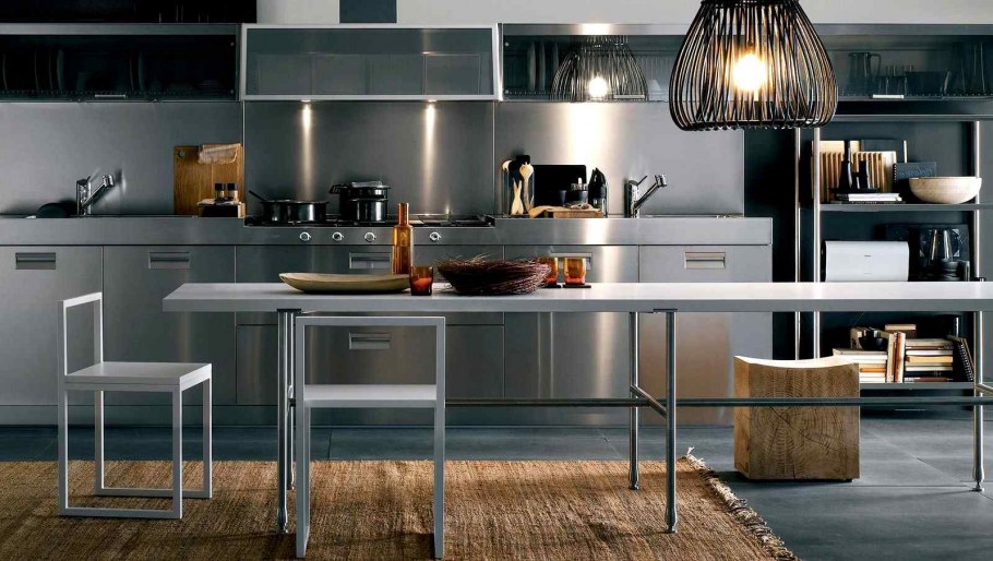 Металлическая кухня
