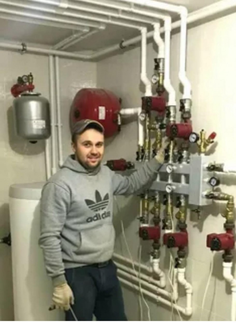 Монтаж газового котла отопления