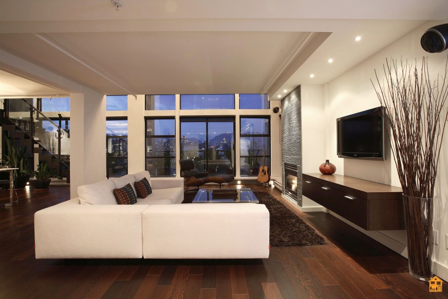 Шикарные гостиные комнаты