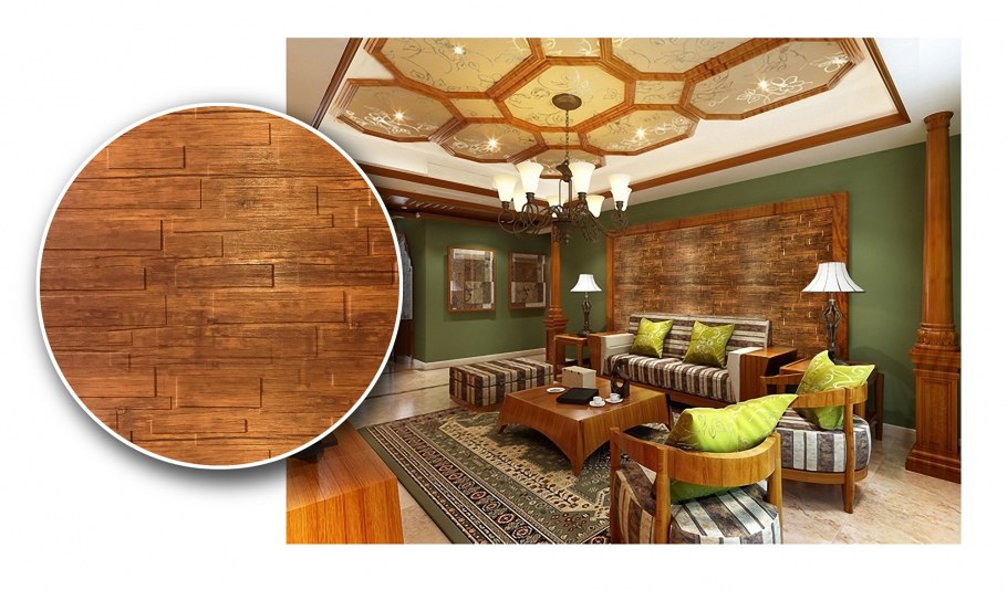 Панель МДФ Interior 3d Ироко