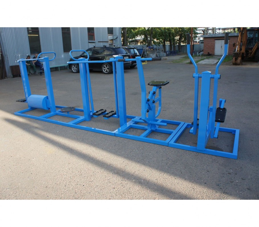 Уличный тренажер шагоход