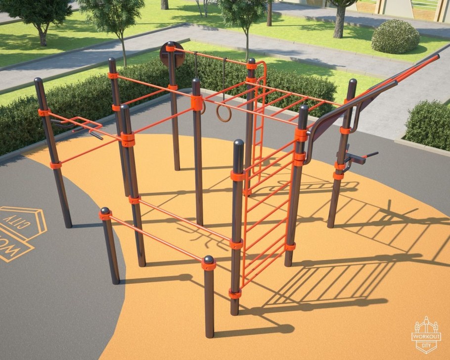 Турник Workout мобильный BW-69 (сборно-разборный)