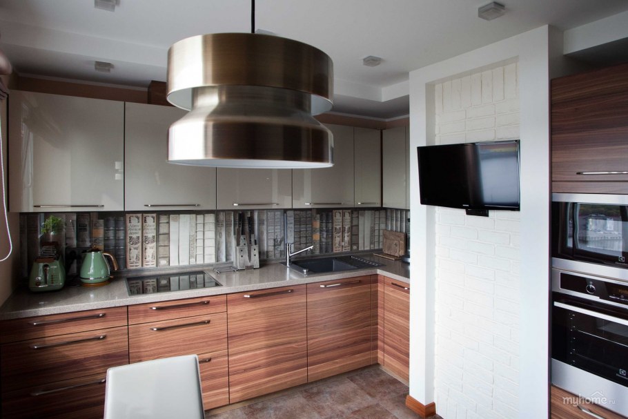 Современные кухни с воздуховодом
