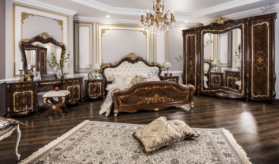 Спальня Энрике корень дуба Эра мебель