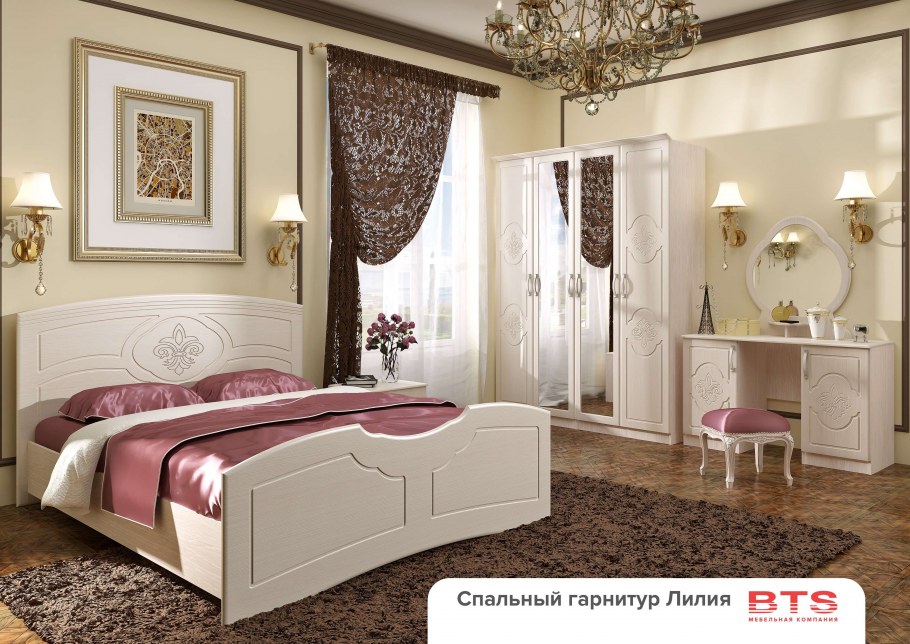 Кровать Лилия БТС
