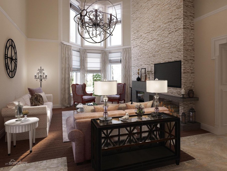 Гостиная со вторым светом