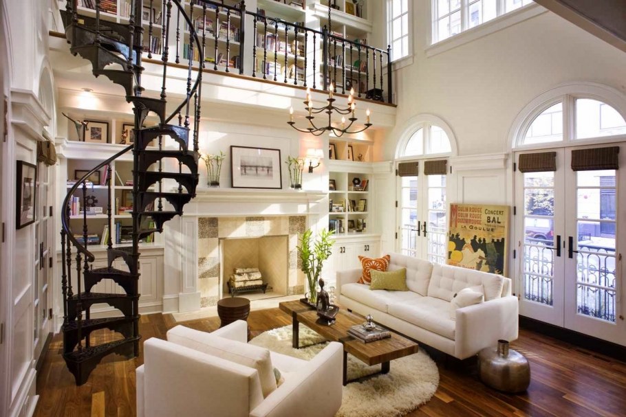 Лестница в интерьере