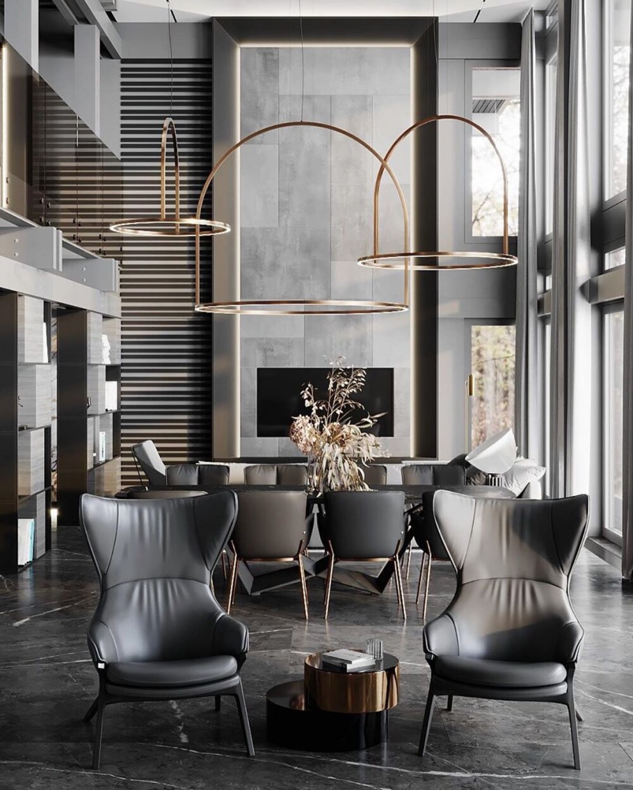 Гостиная со вторым светом