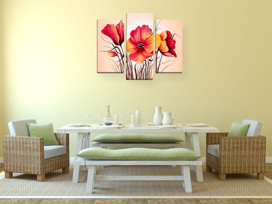 Картины на подрамнике в интерьере