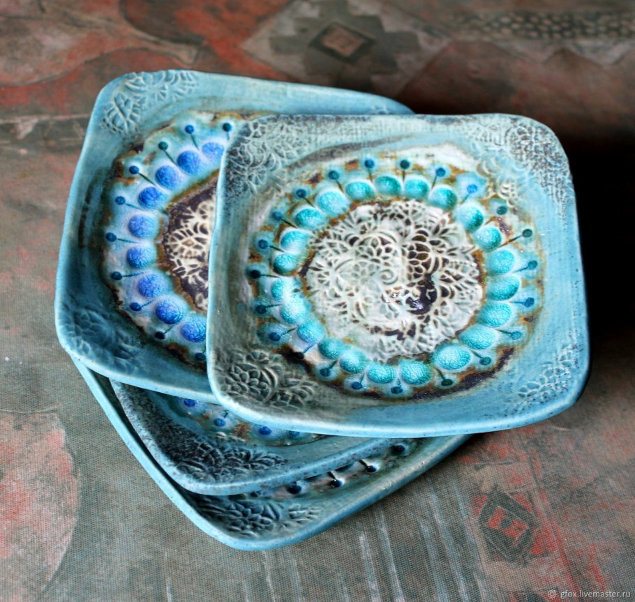 Авторская керамика тарелки