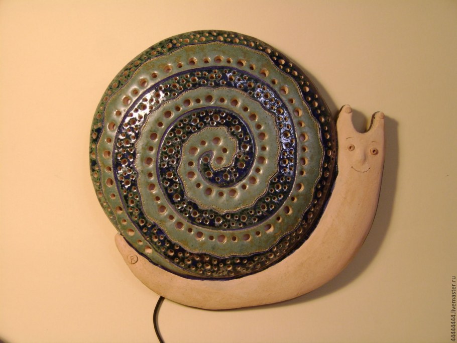 Messina улитка светильник