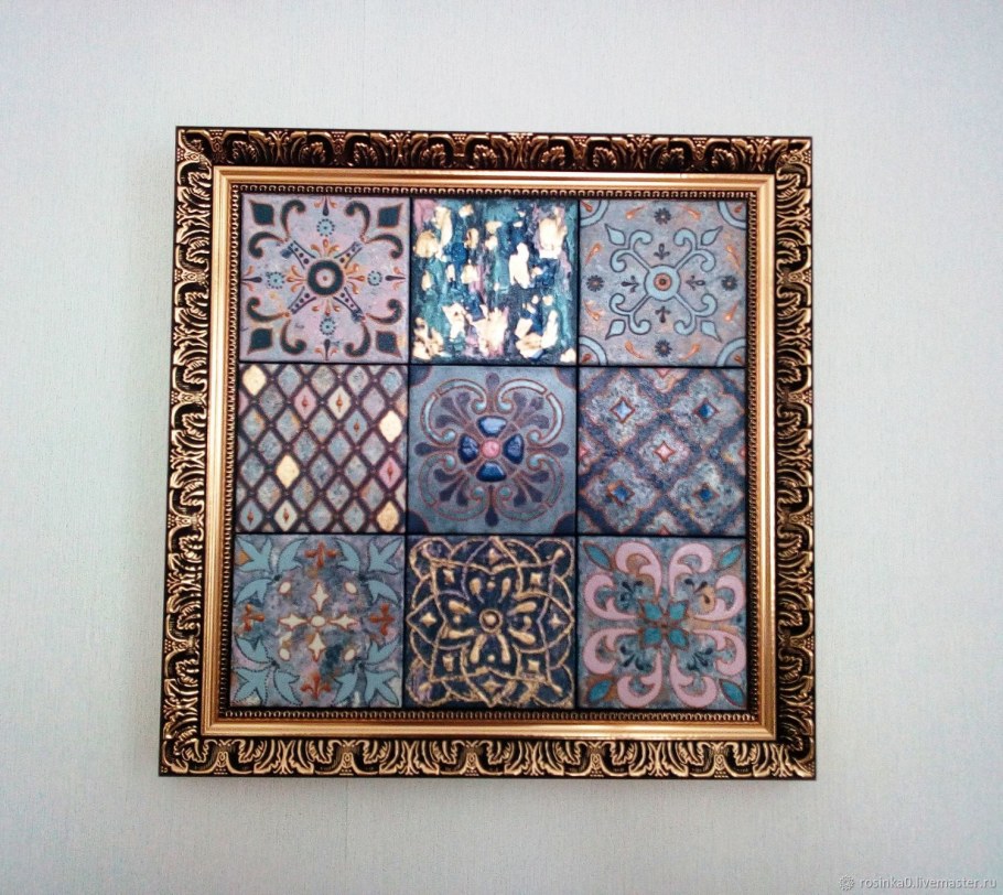 Панно из керамической плитки