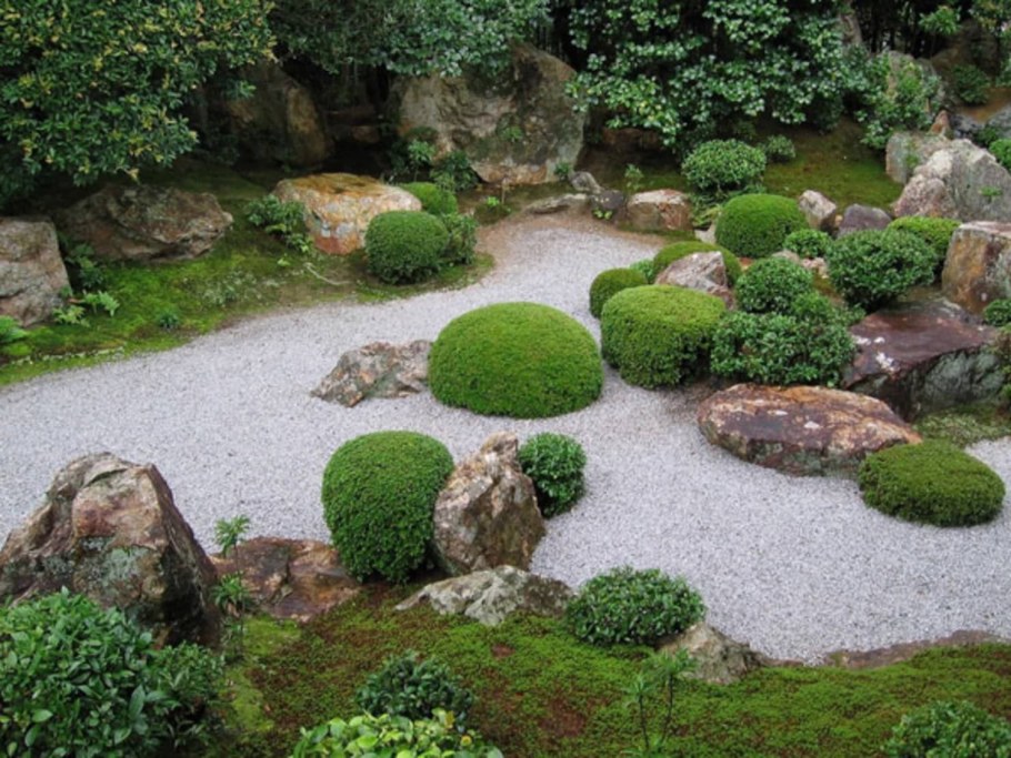 Рокарий гравийный сад