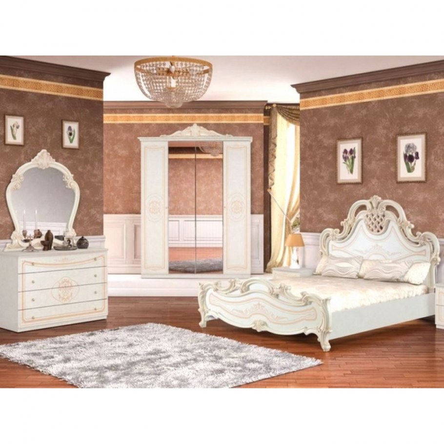 Спальный гарнитур Лючия Оксфорд серый