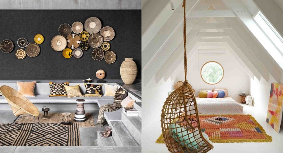 Элементы этно стиля в интерьере