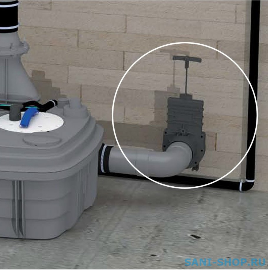 Инсталляция в общественном туалете