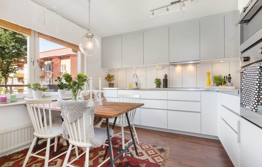 Кухня столовая в стиле Эклектика