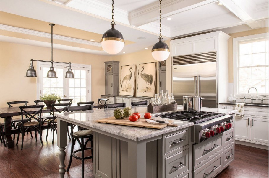 Смешение стилей в классической кухне