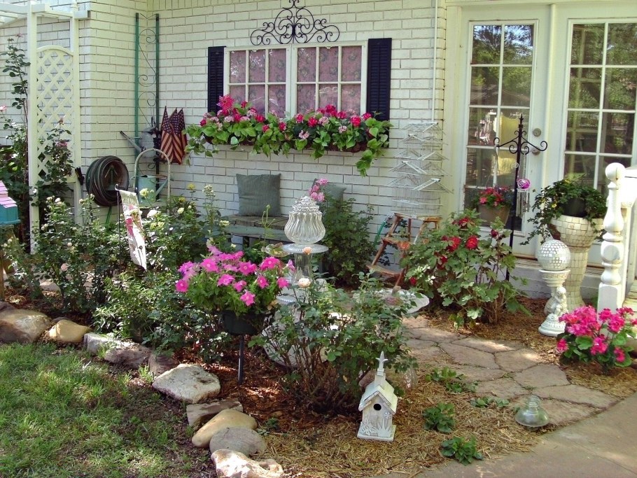 Винтажные идеи для сада