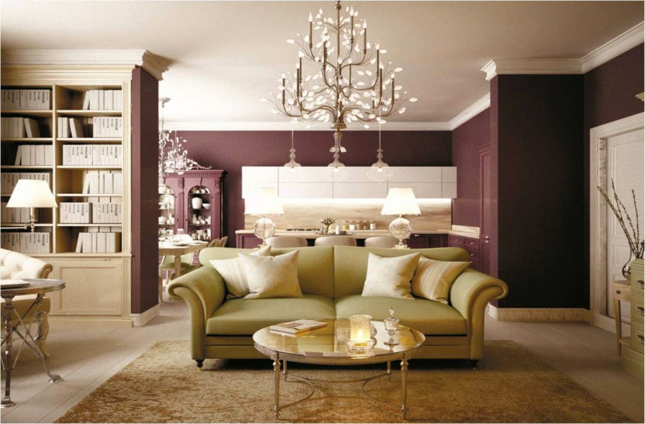 Гостиная ар деко