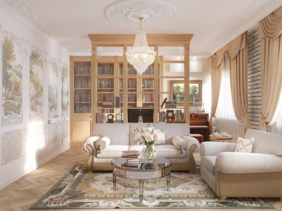 Лепнина в стиле Неоклассика