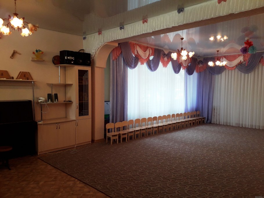 Музыкальный зал в детском саду