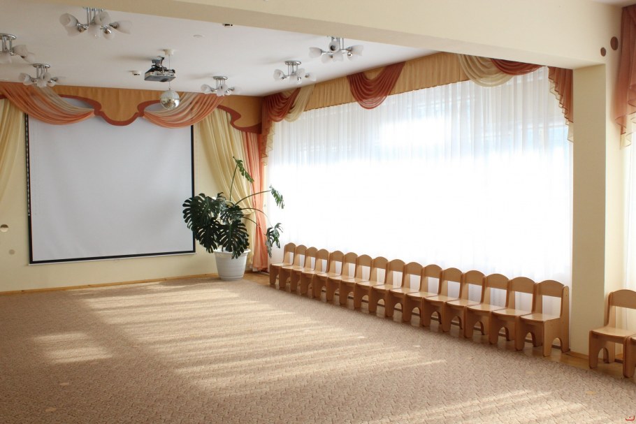 Украшение муз зала в стиле аэропорт