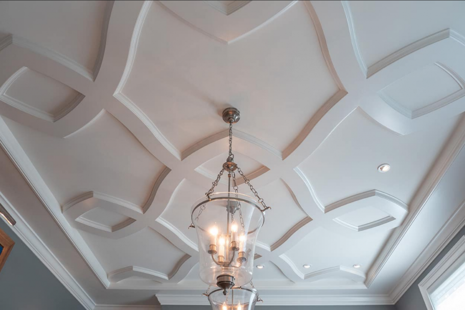 Скошенные гипсовые потолки