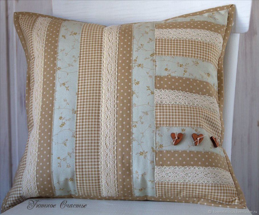 Лоскутные подушки