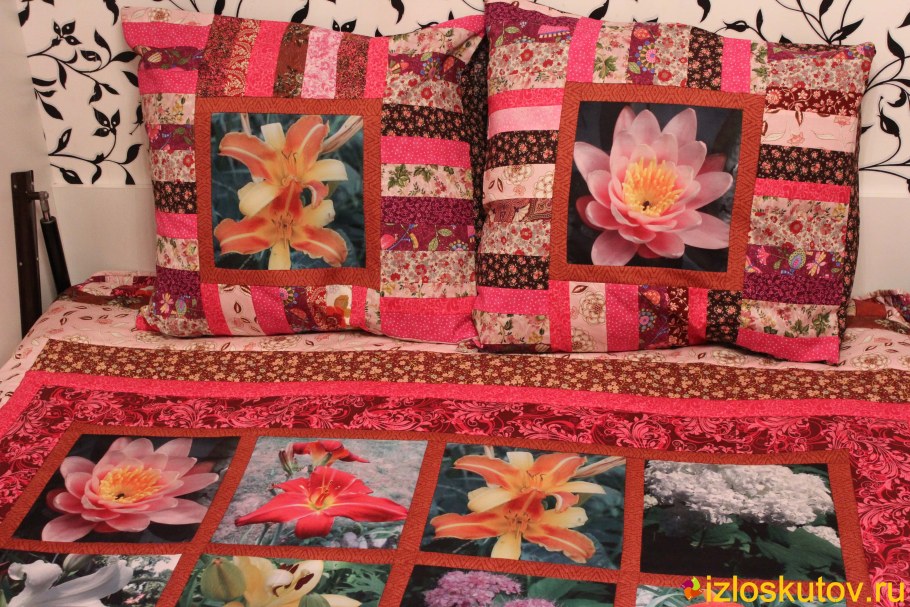 Лоскутные подушки
