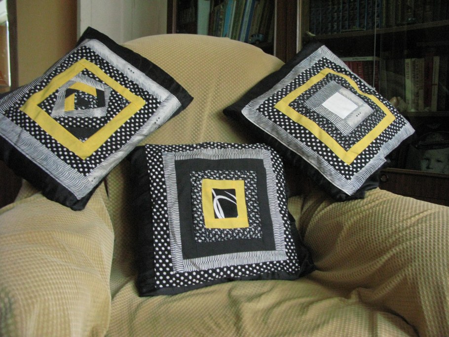 Техника безопасности шитья диванной подушки