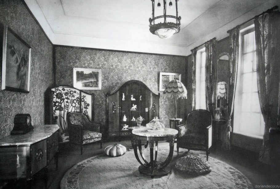 Интерьер арт-нуво арт-деко