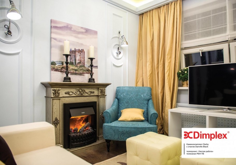 Мраморный камин Washington