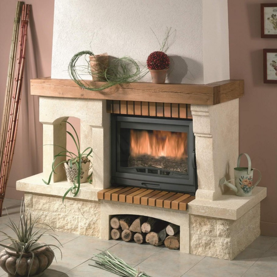 Изразцовый фальшкамин