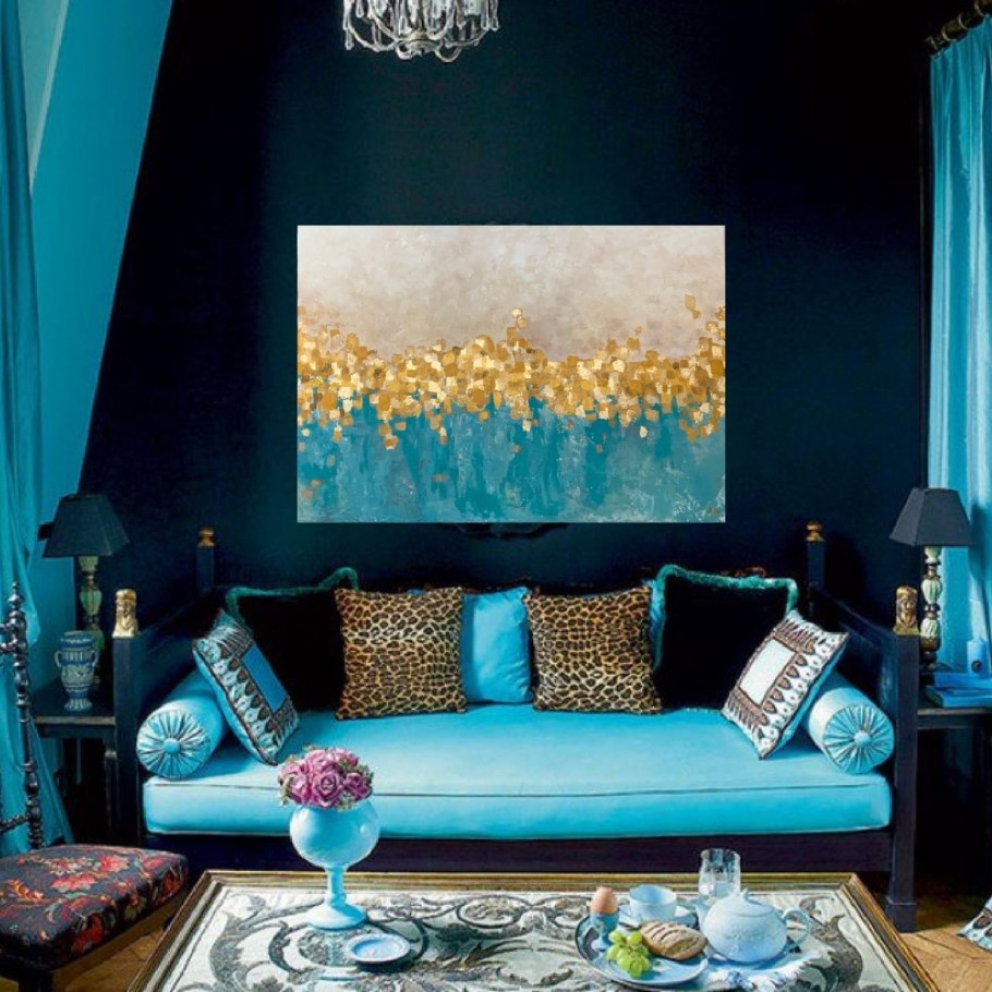 Зеленый диван