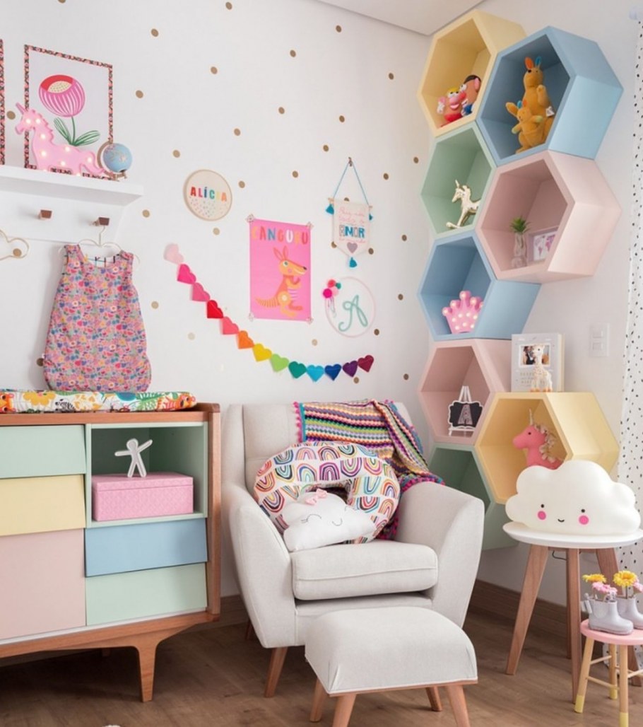 Декор детской для девочки