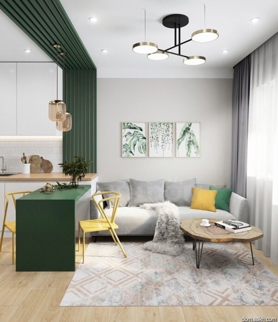 Интерьер квартиры студии