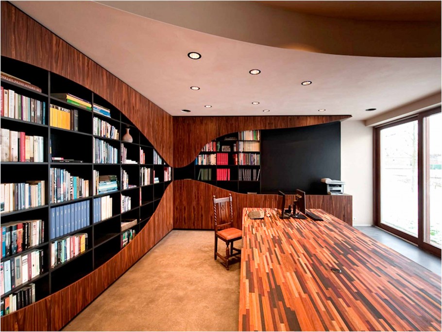 Интерьер читального зала