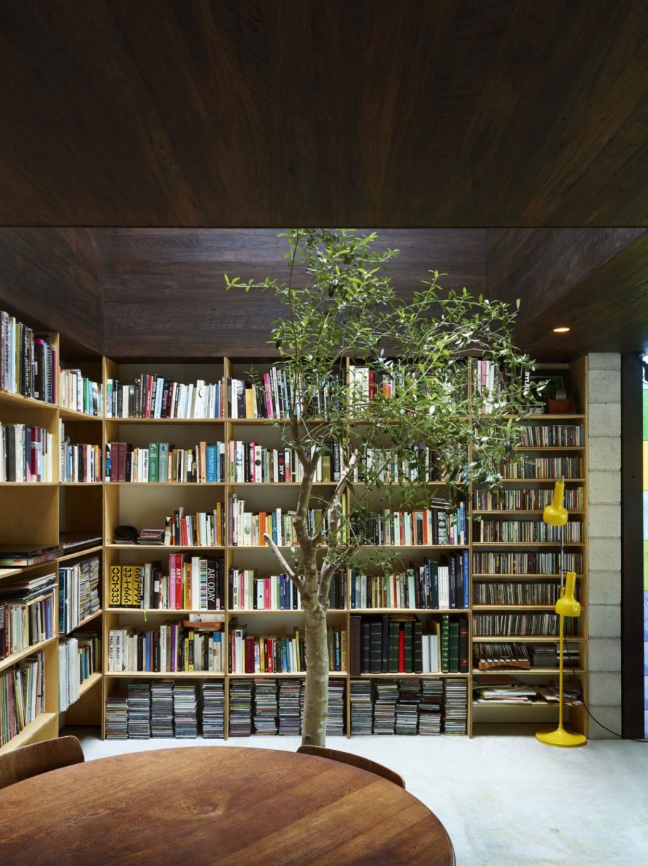 Домашняя библиотека интерьер