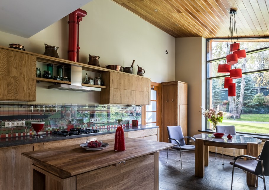 Кухня в стиле Райта