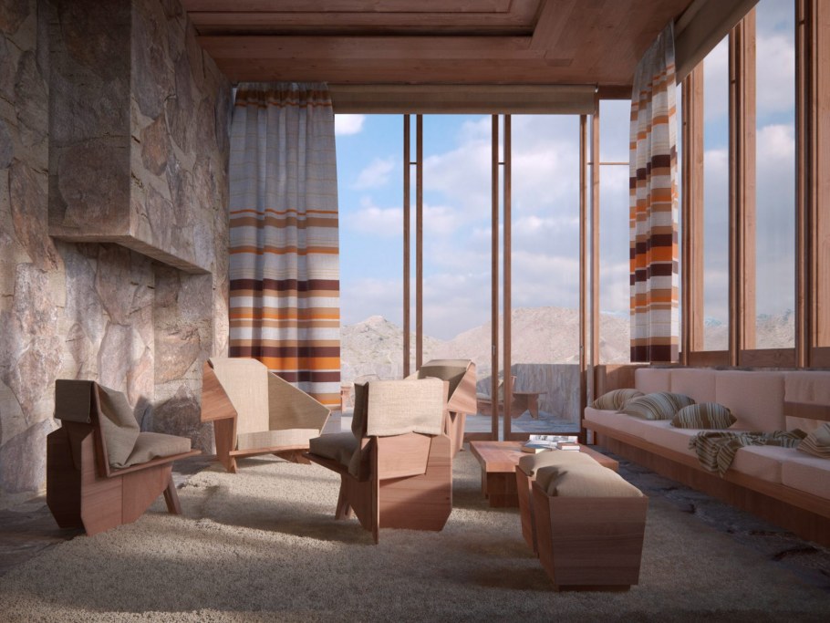 Фрэнк Райт интерьеры